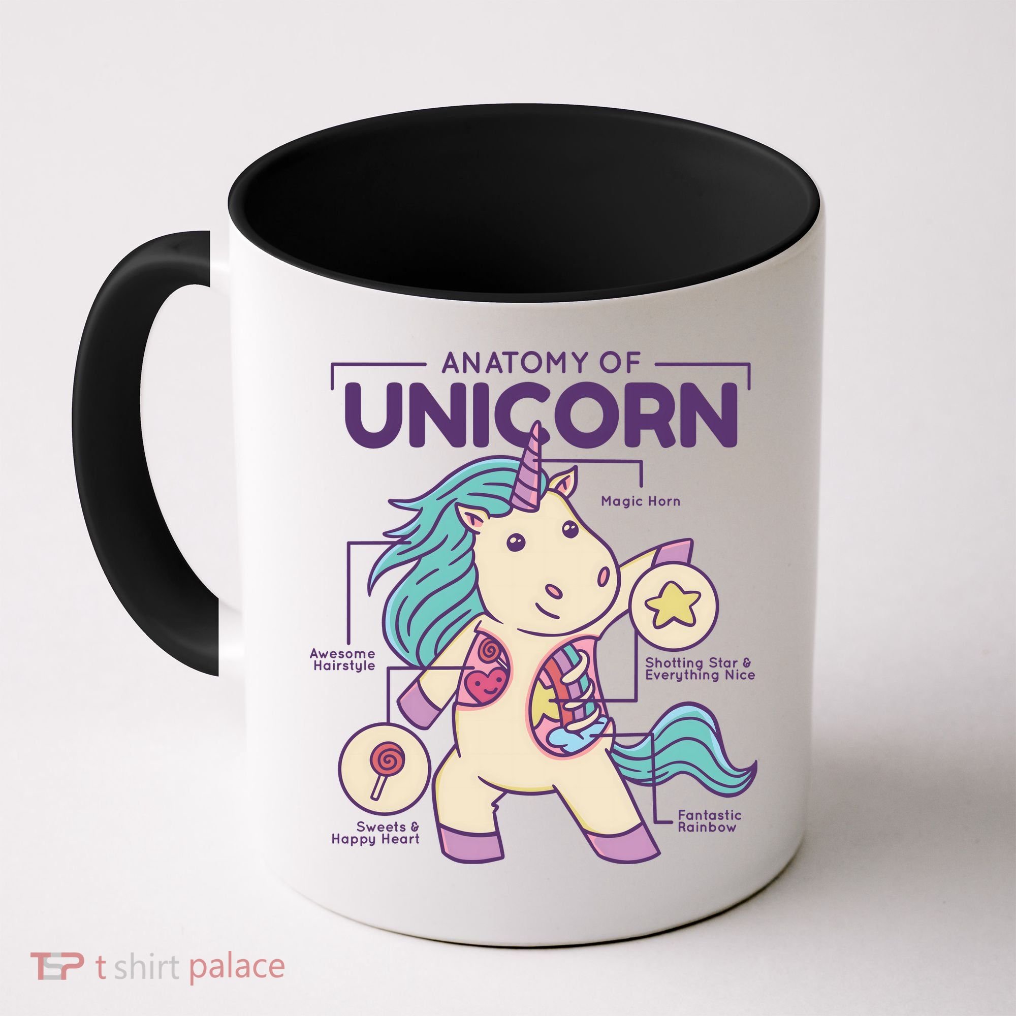 Unicorn Anatomy Coffee Mug
