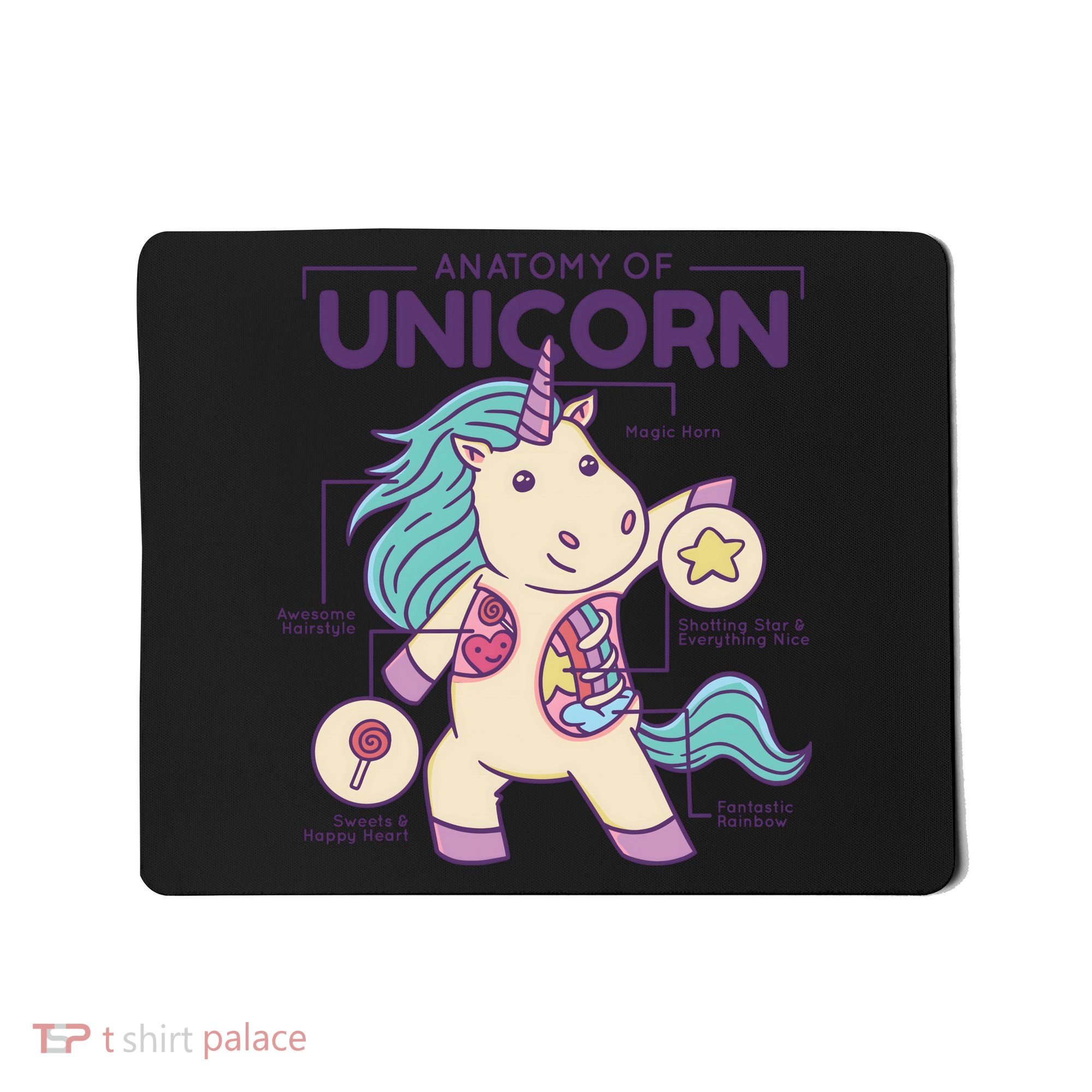 Unicorn Anatomy Mousepad