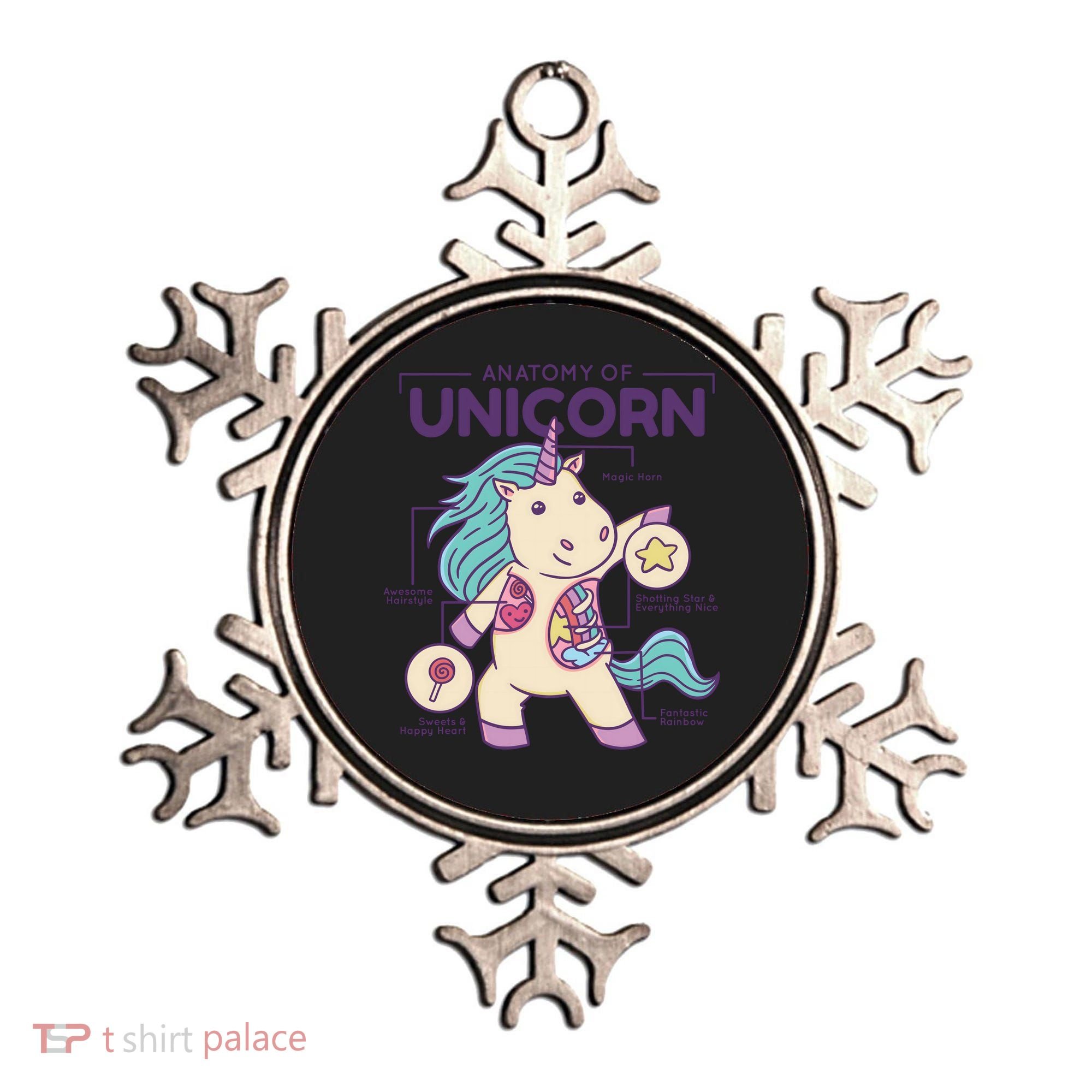 Unicorn Anatomy Ornament