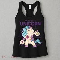 Unicorn Anatomy Women's Tank Top thumb 3