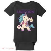 Unicorn Anatomy Baby Bodysuit thumb 0