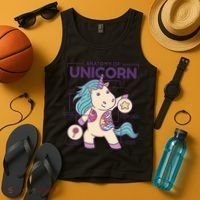 Unicorn Anatomy Tank Top thumb 4