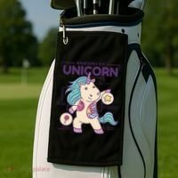 Unicorn Anatomy Golf Towel thumb 2