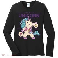 Unicorn Anatomy Women's Long Sleeve Shirt thumb 0