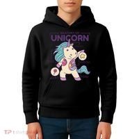 Unicorn Anatomy Kids Hoodie thumb 4
