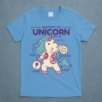Unicorn Anatomy T-Shirt thumb 4