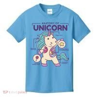 Unicorn Anatomy Kids T-Shirt thumb 0