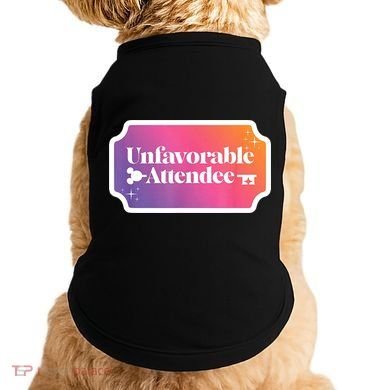 Unfavorable Attendance Doggie Tank
