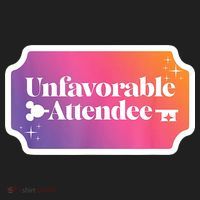 Unfavorable Attendance Golf Towel thumb 3