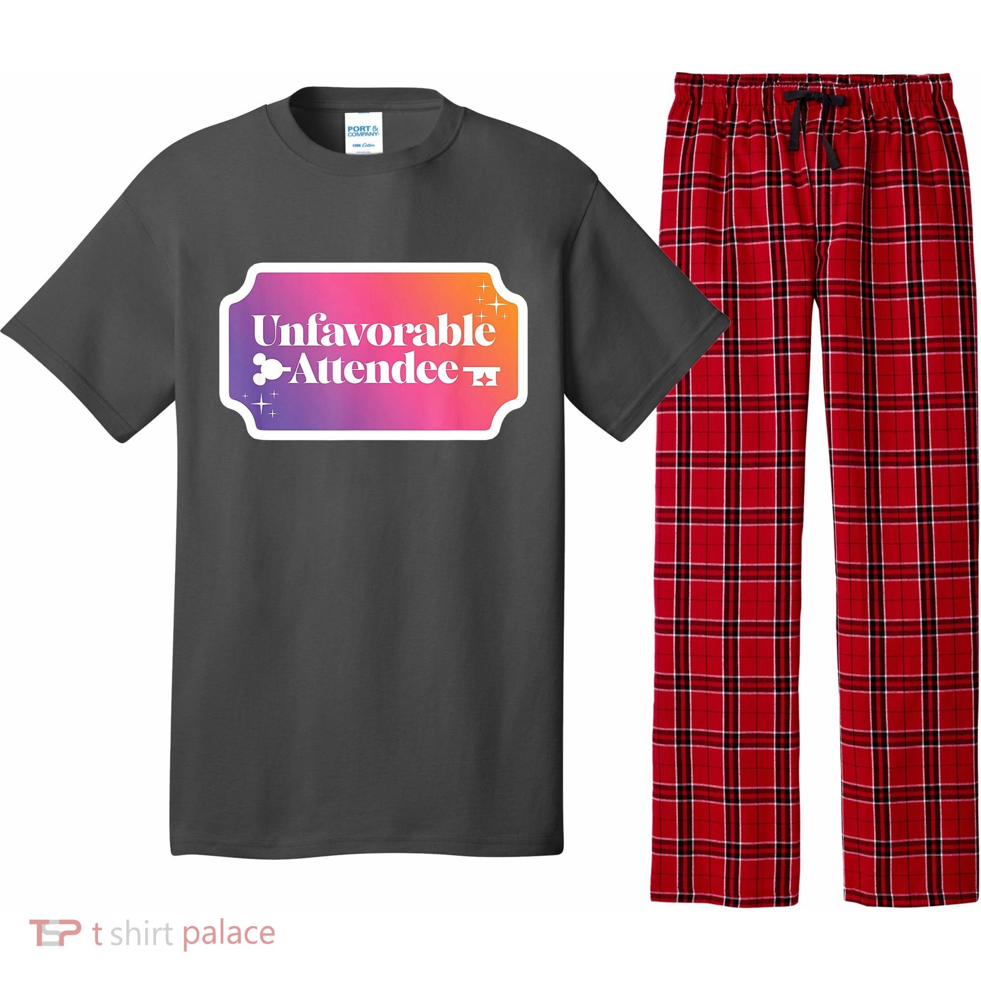 Unfavorable Attendance Pajama Set