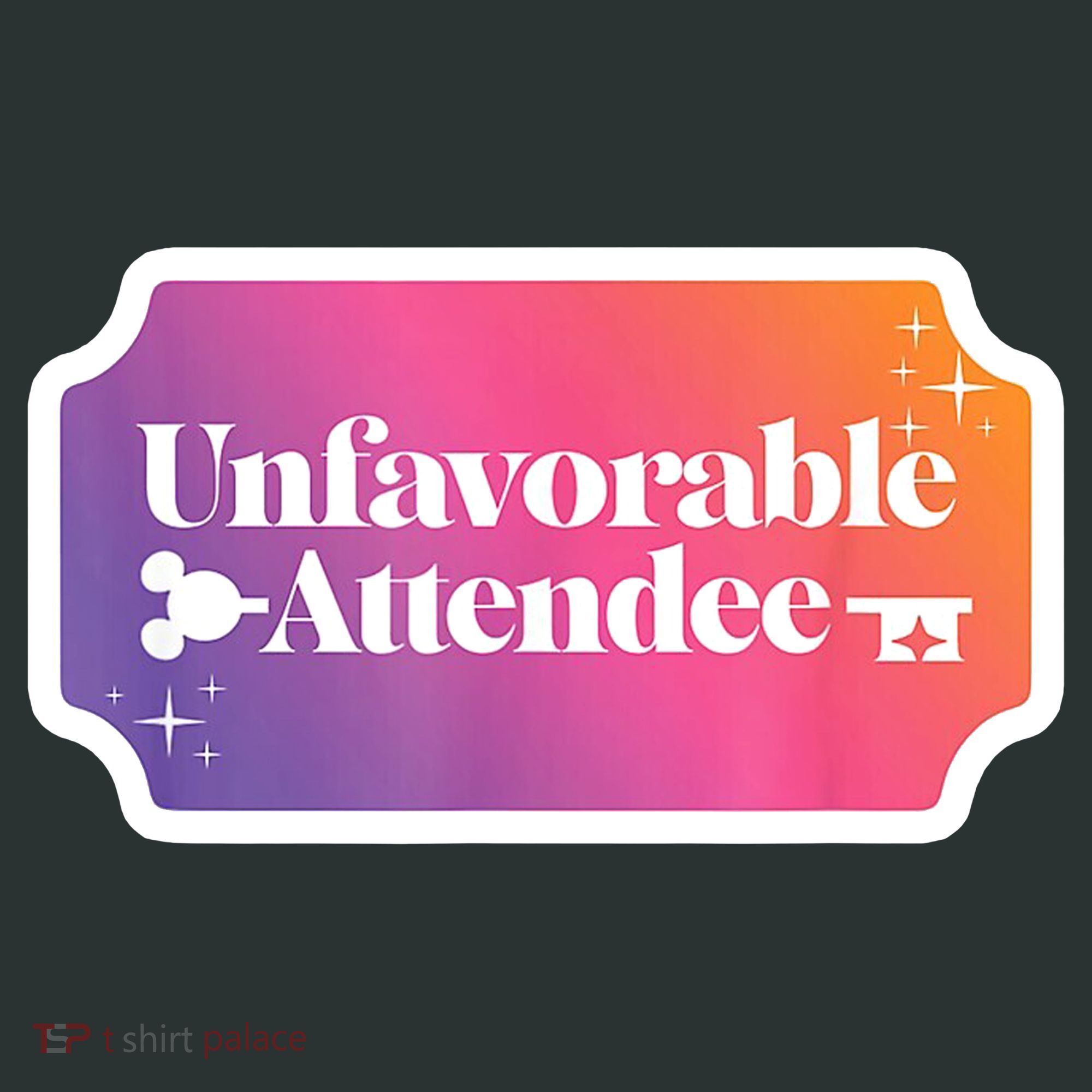 Unfavorable Attendance Mousepad