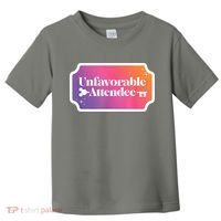 Unfavorable Attendance Toddler T-Shirt thumb 0