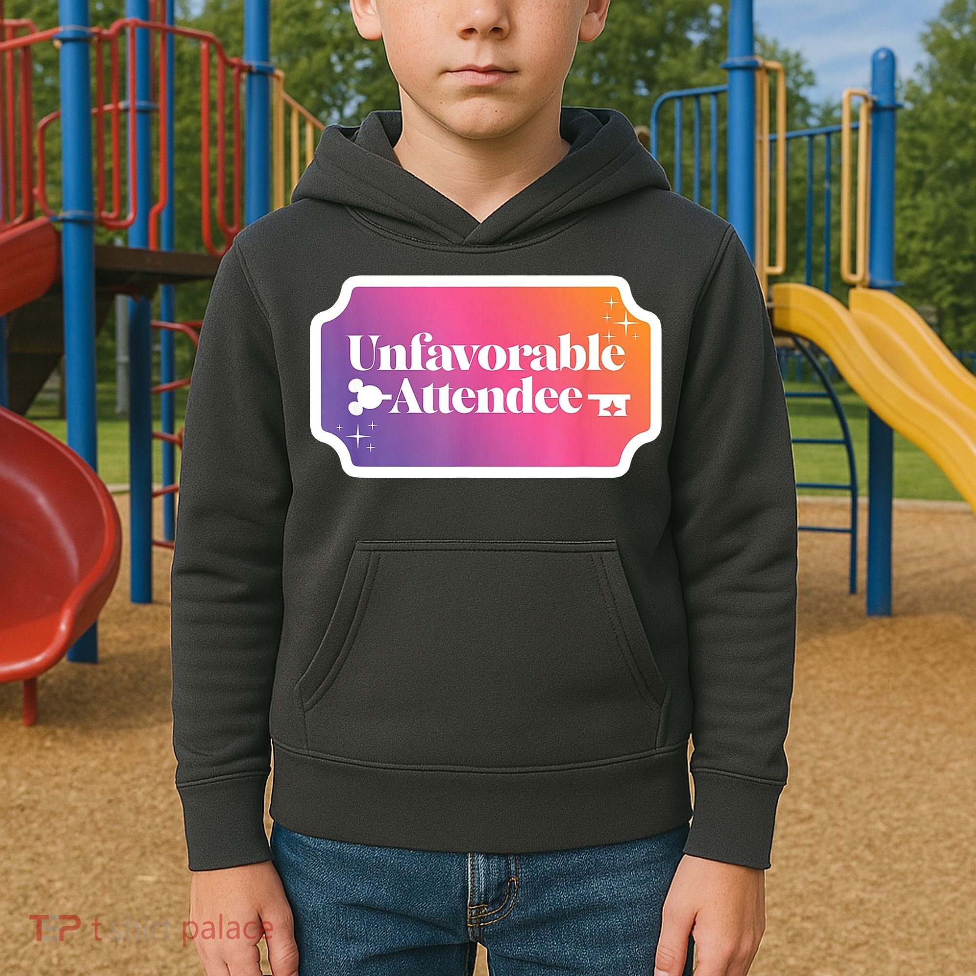 Unfavorable Attendance Kids Hoodie
