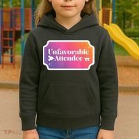 Unfavorable Attendance Kids Hoodie thumb 3