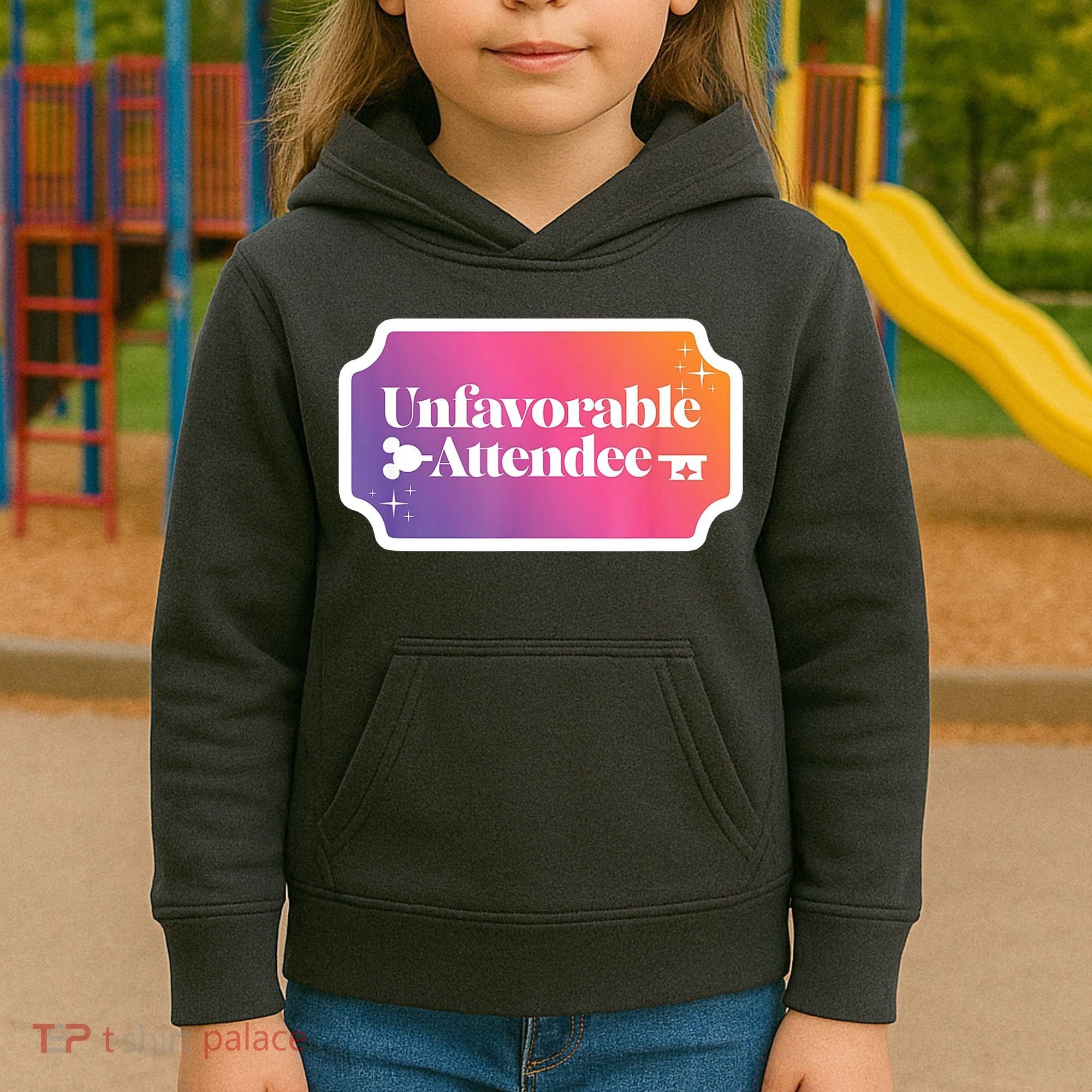 Unfavorable Attendance Kids Hoodie
