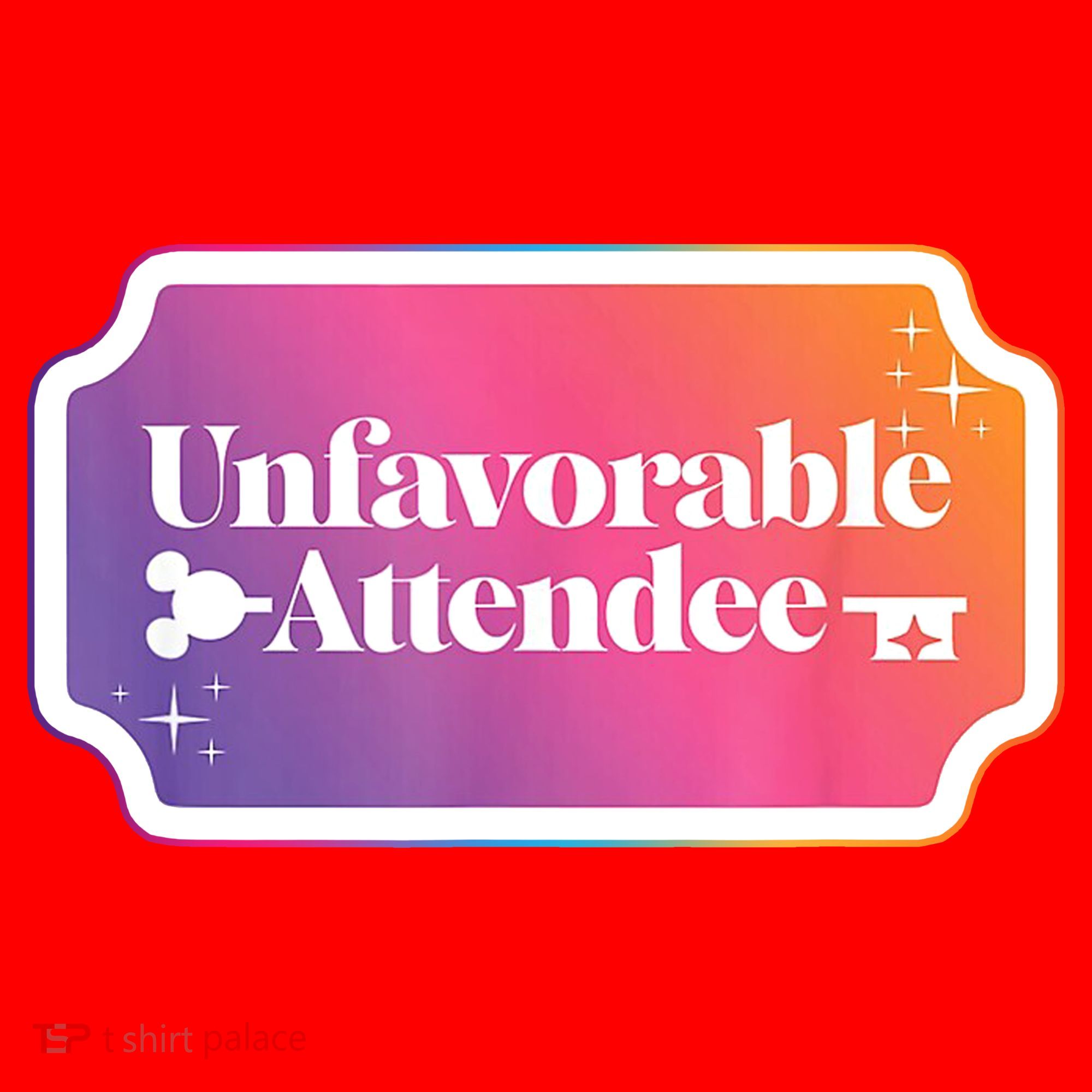 Unfavorable Attendance Santa Hat