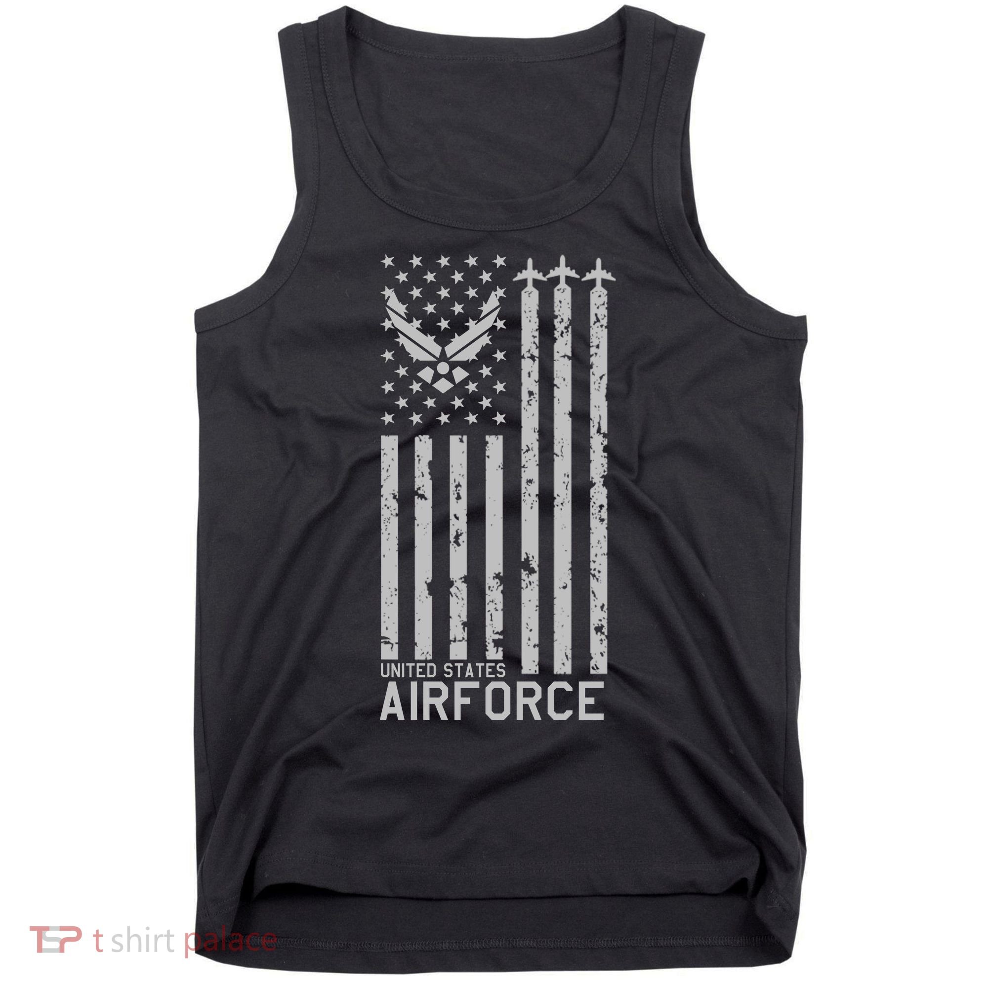 U.S. Airforce United States Air Force Flag Tank Top
