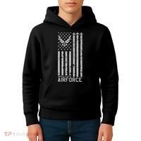 U.S. Airforce United States Air Force Flag Kids Hoodie thumb 4