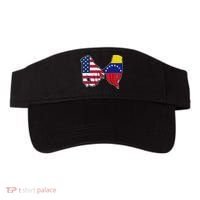Usa And Venezuela Flags Hands Together Visor thumb 0