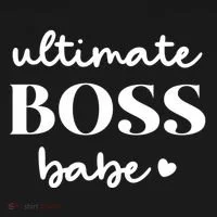Ultimate Boss Babe Cute Gift Bucket Hat thumb 4