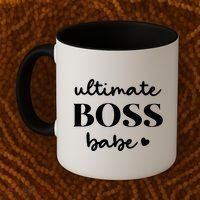 Ultimate Boss Babe Cute Gift Coffee Mug thumb 2