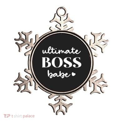 Ultimate Boss Babe Cute Gift Ornament