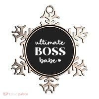 Ultimate Boss Babe Cute Gift Ornament thumb 0
