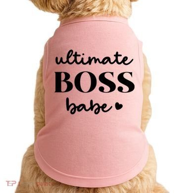 Ultimate Boss Babe Cute Gift Doggie Tank