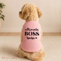 Ultimate Boss Babe Cute Gift Doggie Tank thumb 2