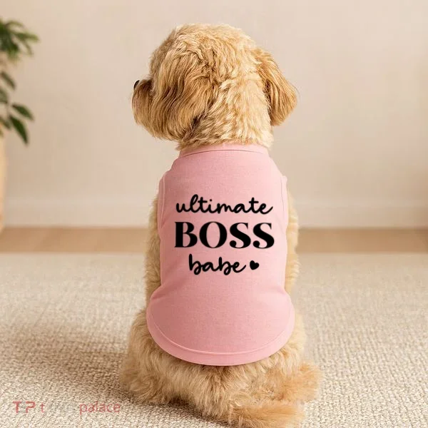 Ultimate Boss Babe Cute Gift Doggie Tank