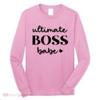 Ultimate Boss Babe Cute Gift Long Sleeve Shirt thumb 0