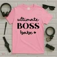 Ultimate Boss Babe Cute Gift T-Shirt thumb 5