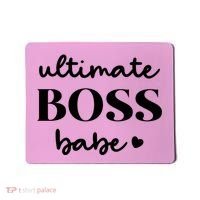 Ultimate Boss Babe Cute Gift Mousepad thumb 0