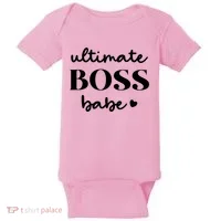 Ultimate Boss Babe Cute Gift Baby Bodysuit thumb 0