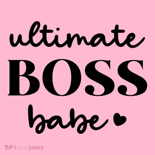 Ultimate Boss Babe Cute Gift Toddler Hoodie