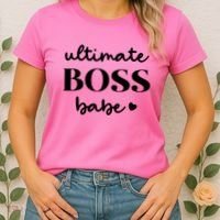 Ultimate Boss Babe Cute Gift Women's T-Shirt thumb 2