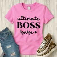 Ultimate Boss Babe Cute Gift Women's T-Shirt thumb 3