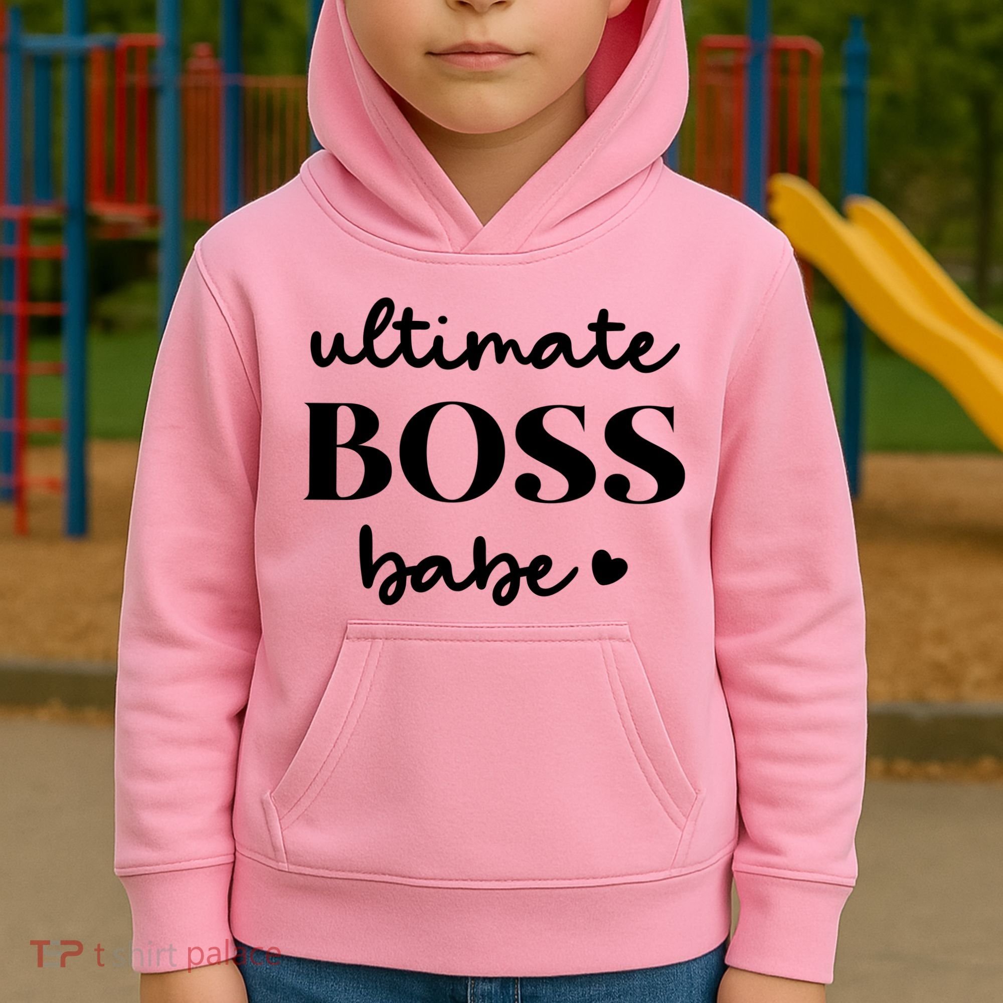 Ultimate Boss Babe Cute Gift Kids Hoodie
