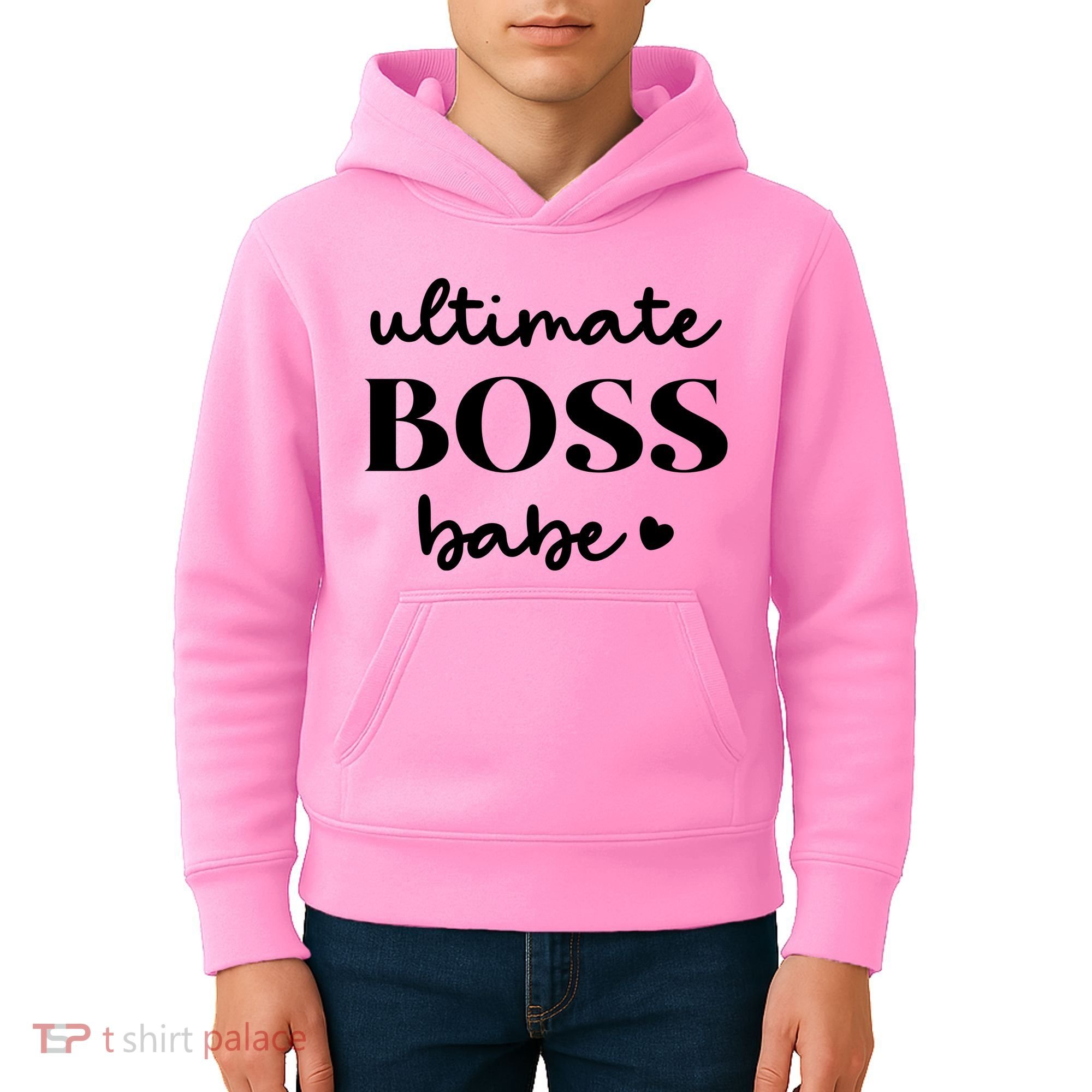 Ultimate Boss Babe Cute Gift Kids Hoodie