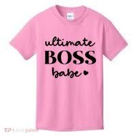 Ultimate Boss Babe Cute Gift Kids T-Shirt thumb 0