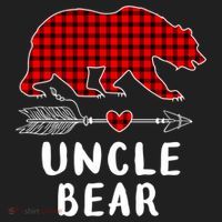 Uncle Bear Christmas Pajama Red Plaid Buffalo Xmas Hat thumb 2