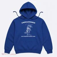 Undiagnosed But EveryoneS Pretty Sure Hoodie thumb 0