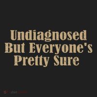 Undiagnosed But EveryoneS Pretty Sure Funny Golf Towel thumb 3