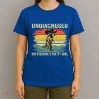 Undiagnosed But EveryoneS Pretty Sure Raccoon T-Shirt thumb 4