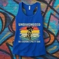 Undiagnosed But EveryoneS Pretty Sure Raccoon Women's Tank Top thumb 3