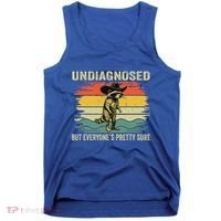 Undiagnosed But EveryoneS Pretty Sure Raccoon Tank Top thumb 0