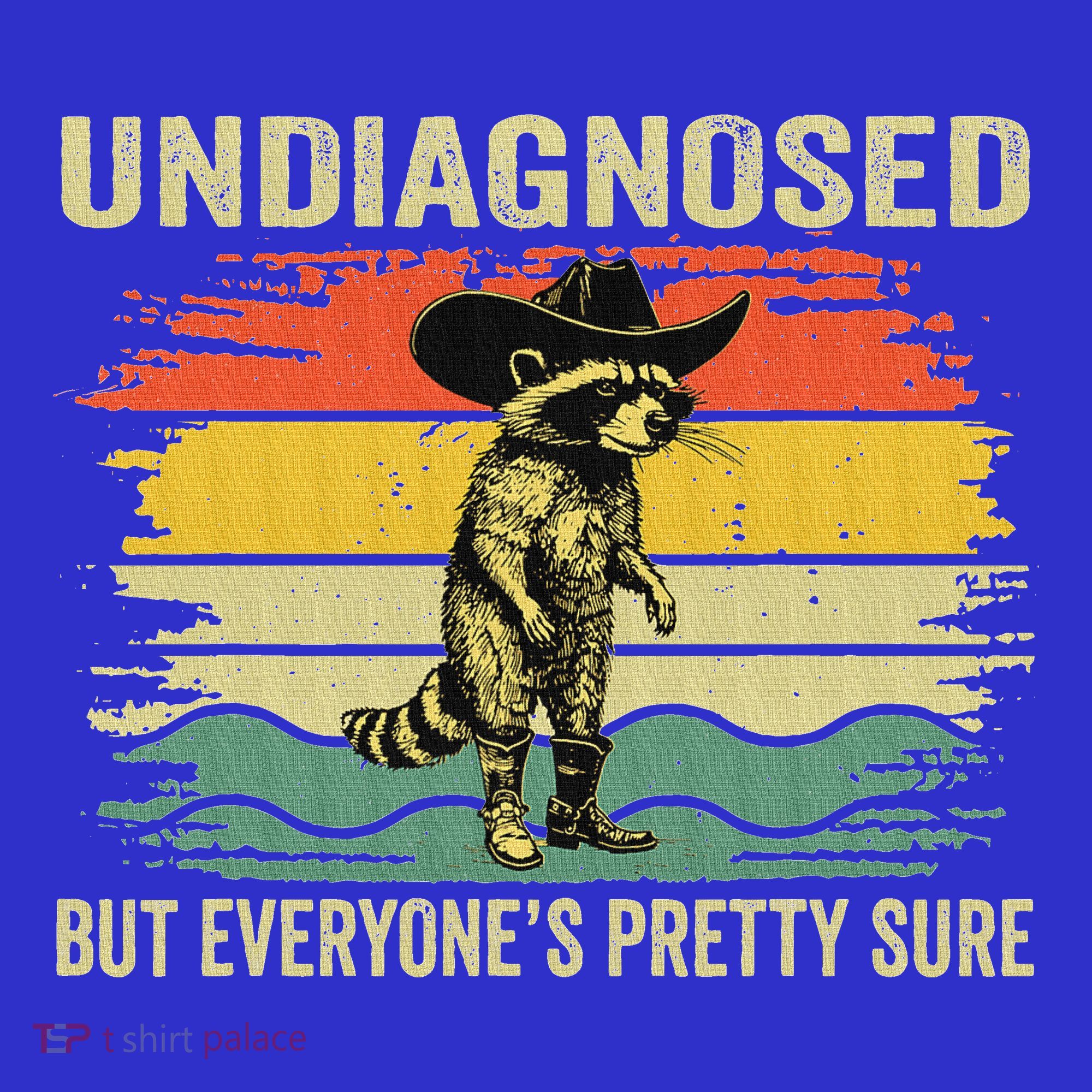 Undiagnosed But EveryoneS Pretty Sure Raccoon Tank Top