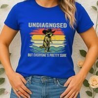 Undiagnosed But EveryoneS Pretty Sure Raccoon Women's T-Shirt thumb 2