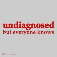 Undiagnosed But Everyone Knows Tie-Dye T-Shirt thumb 2