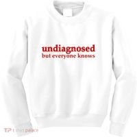 Undiagnosed But Everyone Knows Kids Sweatshirt thumb 0